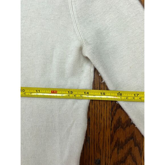 LouLou Studio Cream Cashmere Pullover Bodysuit Sweater Top Women's Size XS - Picture 8 of 9